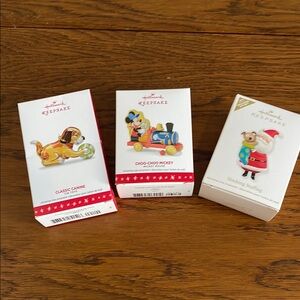 Hallmark Keepsake Ornament Set